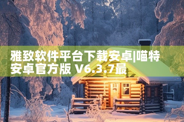雅致软件平台下载安卓