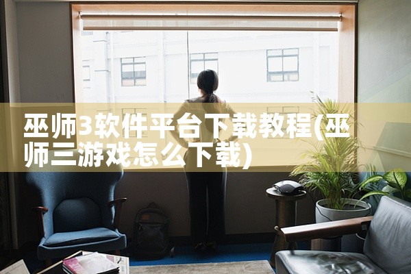 巫师3软件平台下载教程