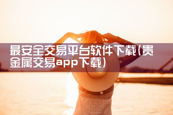 最安全交易平台软件下载